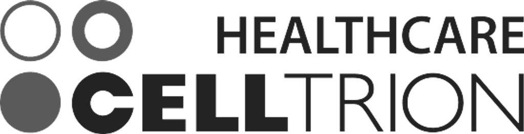 Logo of Prighter's client called Celltrion Healthcare.
