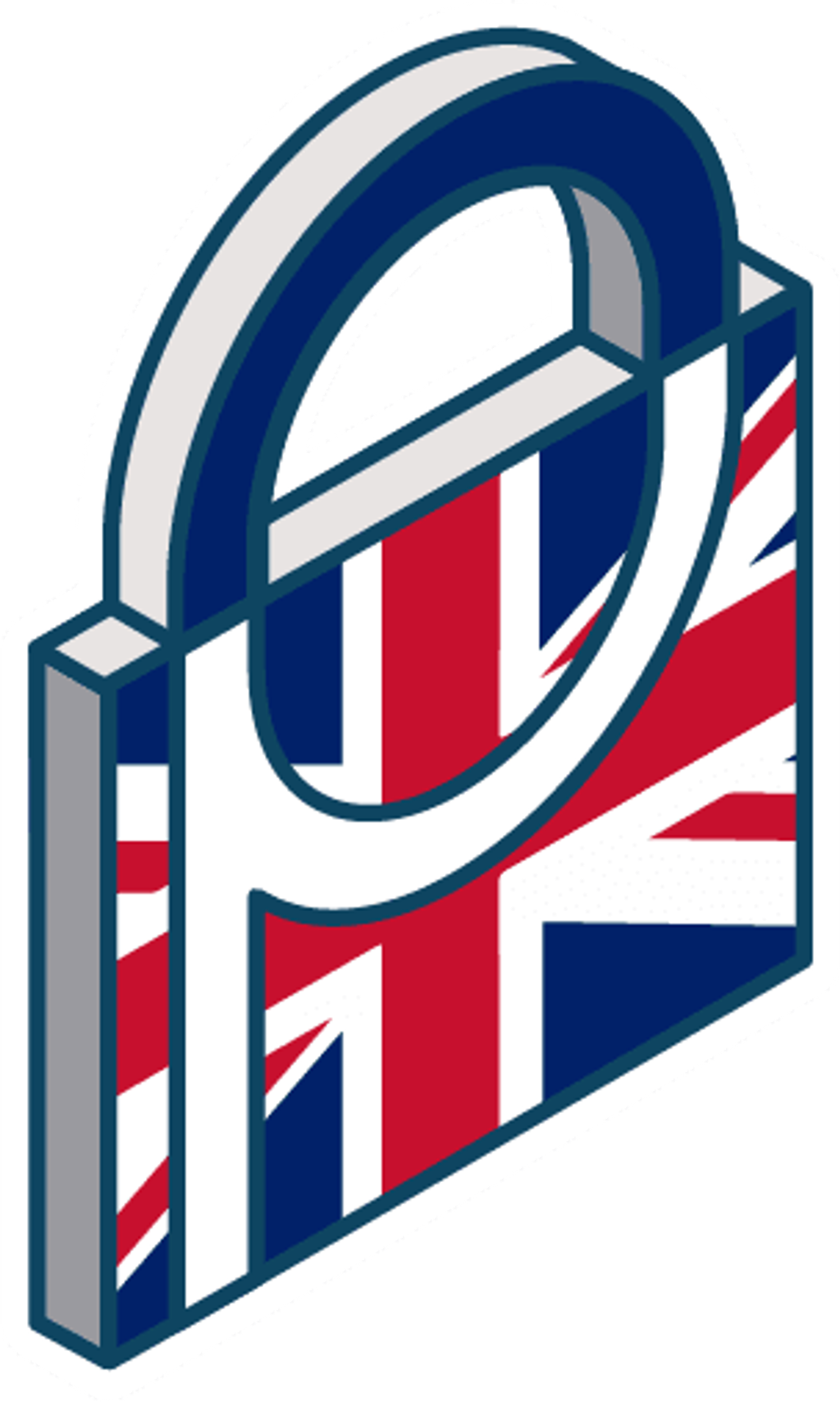 Logo in the shape of a lock representing Prighter's UK-GDPR representation service.