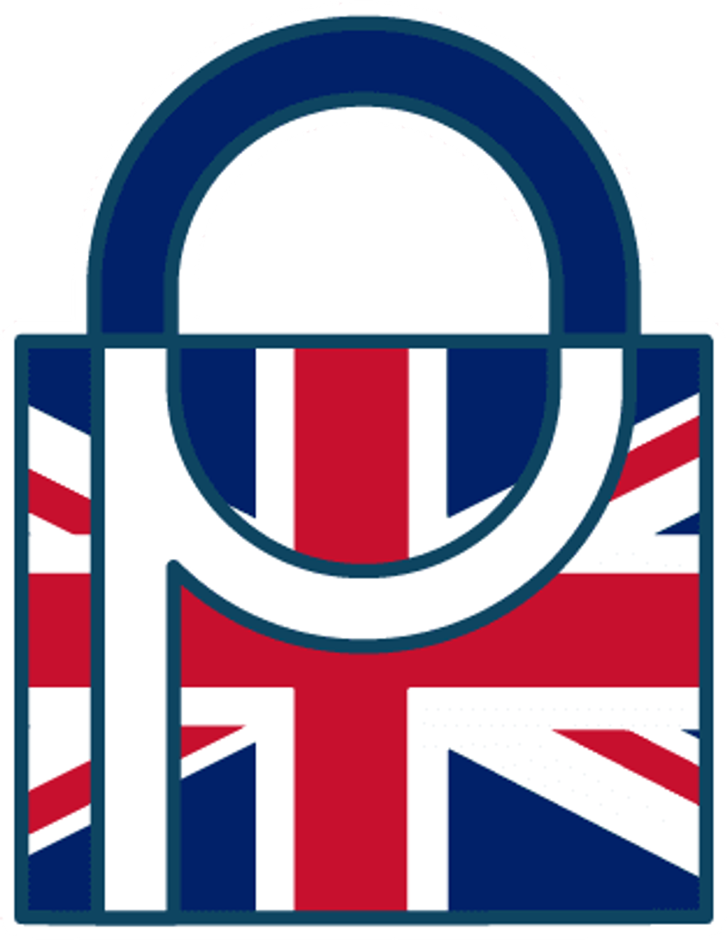 Logo in the shape of a lock representing Prighter's UK-GDPR representation service.
