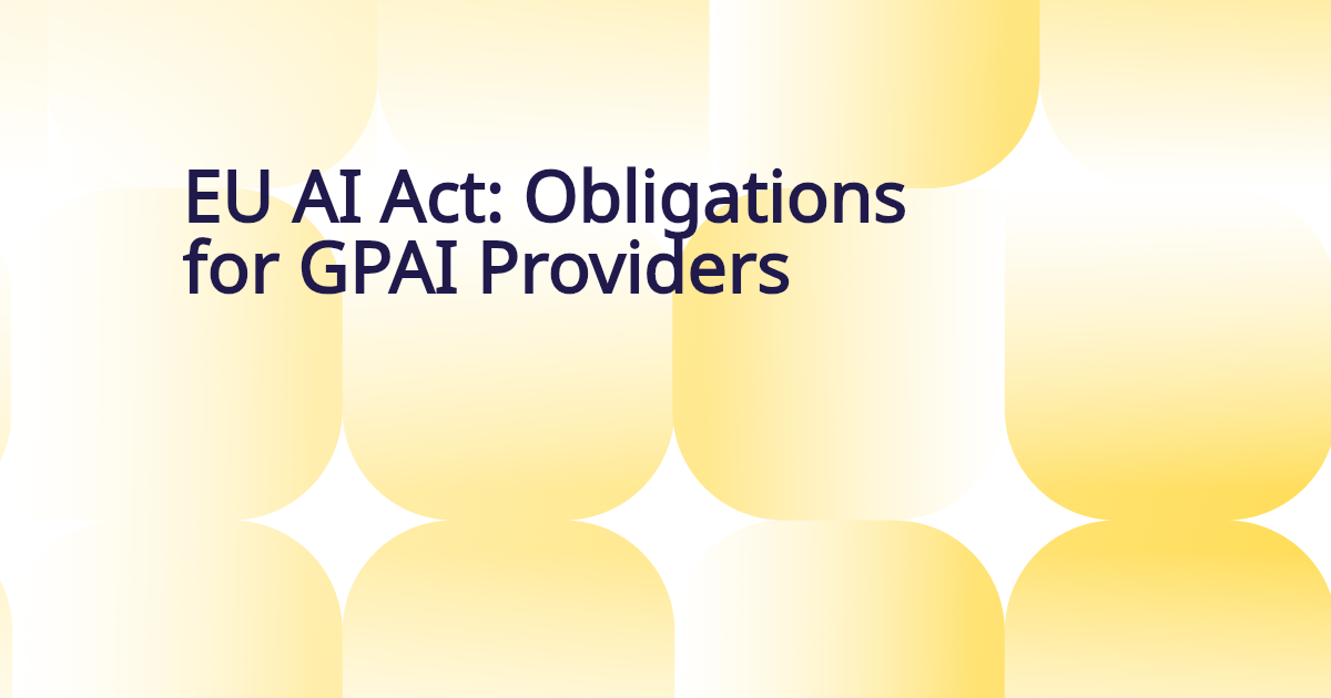 Auto-generated banner for EU AI Act: Obligations of providers of general-purpose AI (GPAI) 