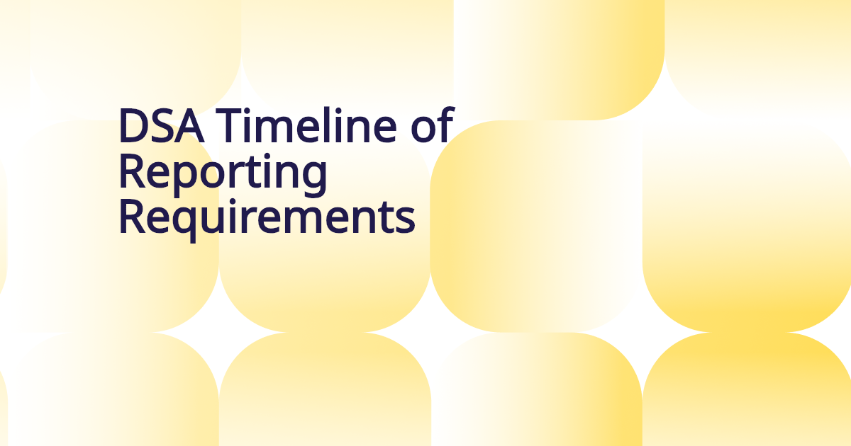 Auto-generated banner for DSA Timeline of Reporting Requirements