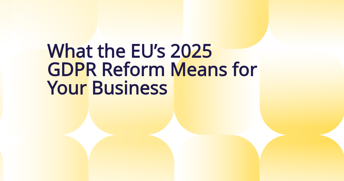 Auto-generated banner for What Does the European Commission’s GDPR Reform in 2025 Mean for Your Business? 