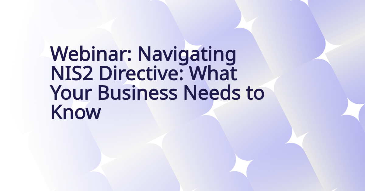 Auto-generated banner for Webinar: Navigating NIS2 Directive: What Your Business Needs to Know