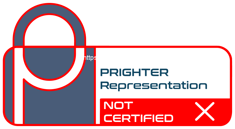 PrighterUKRep certificate of Art 27 representation